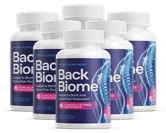 BackBiome Supplement Bottles
